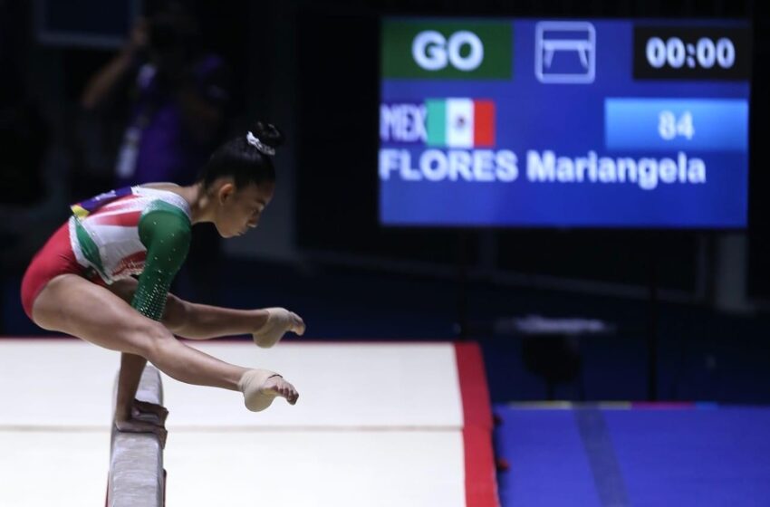  Mariángela finaliza en 4to. Lugar en Gimnasia