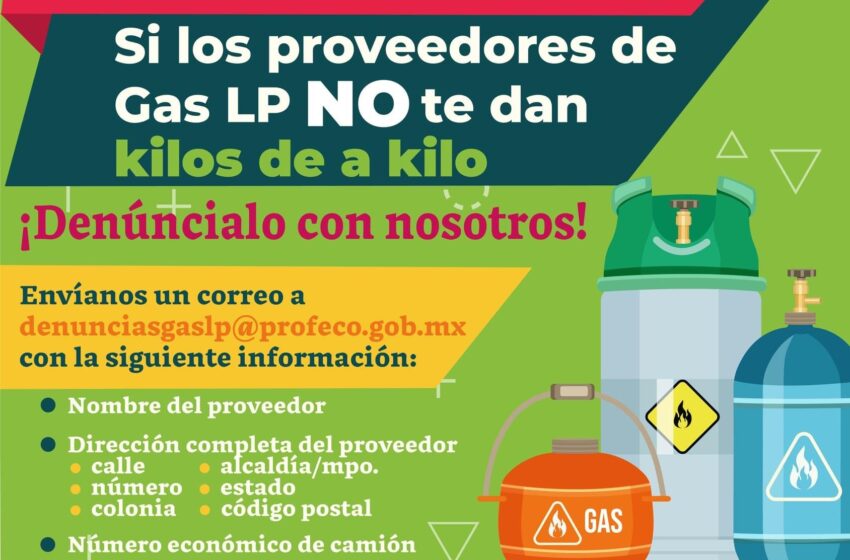  Denuncias al Gas LP