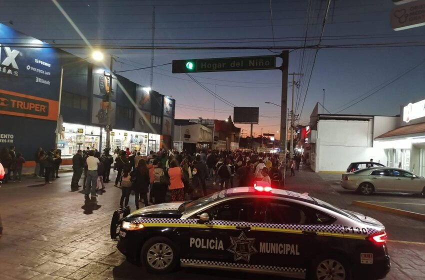  Manifestantes causan caos en la ciudad