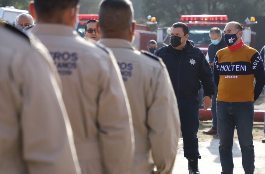  Capital absorberá gastos de equipamiento de bomberos