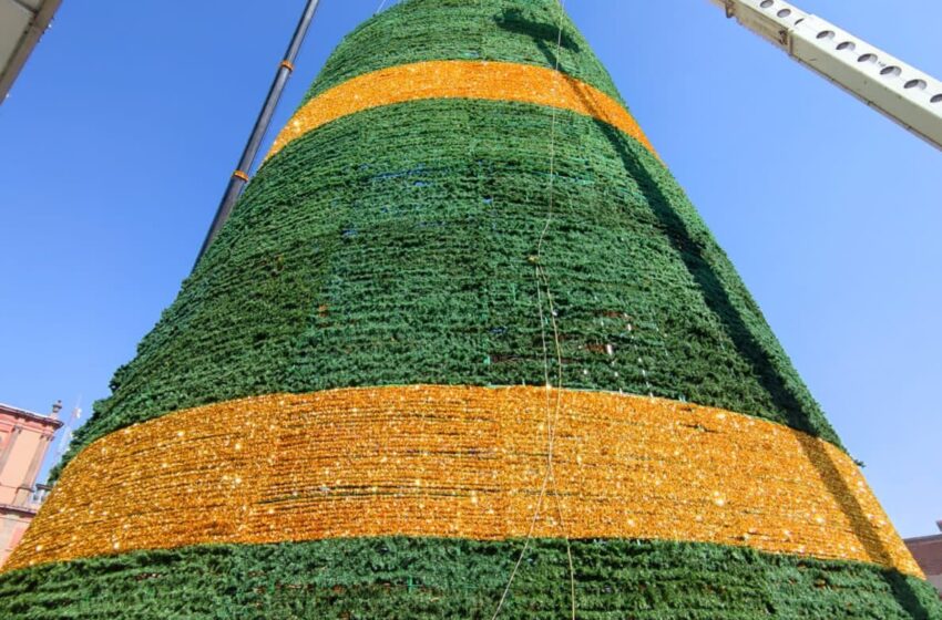  Mañana encenderán el árbol más grande de Latinoamérica