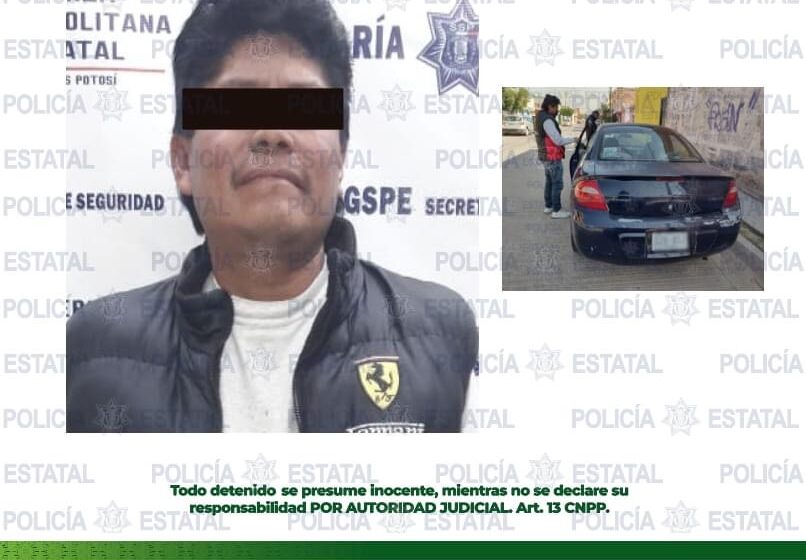  Detienen a hombre por robo