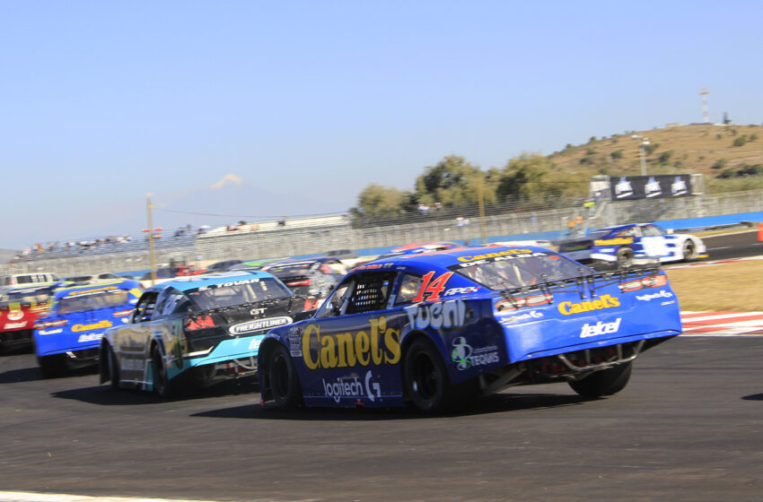  De Alba Jr. 1ero., en NASCAR Puebla