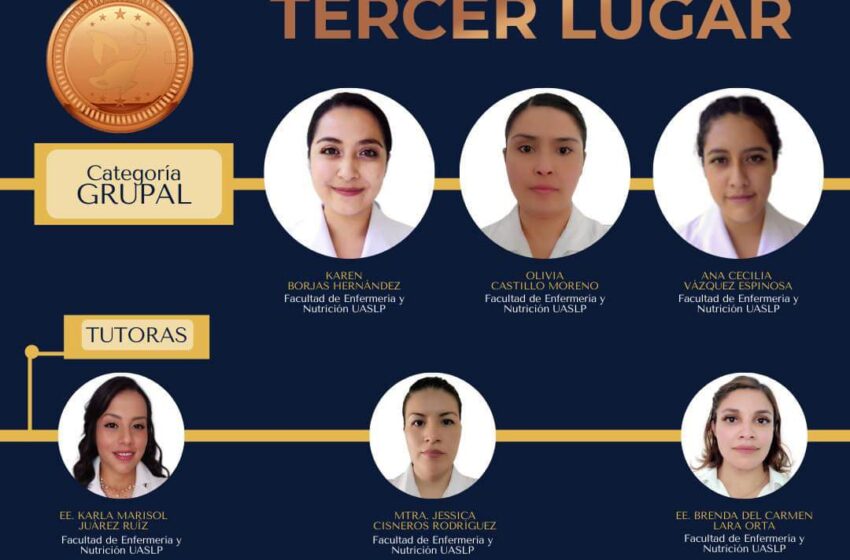  Gana UASLP 3er. Lugar en la 1ª Olimpiada Mexicana de Enfermería