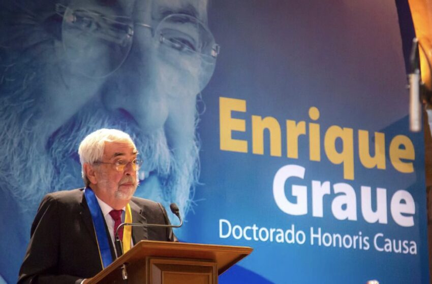  Recibe Enrique Graue doctorado honoris causa