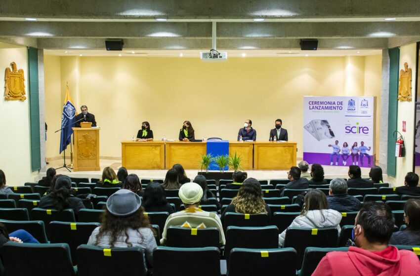  Lanza UASLP, plataforma Scire, medio de divulgación científica y tecnológica