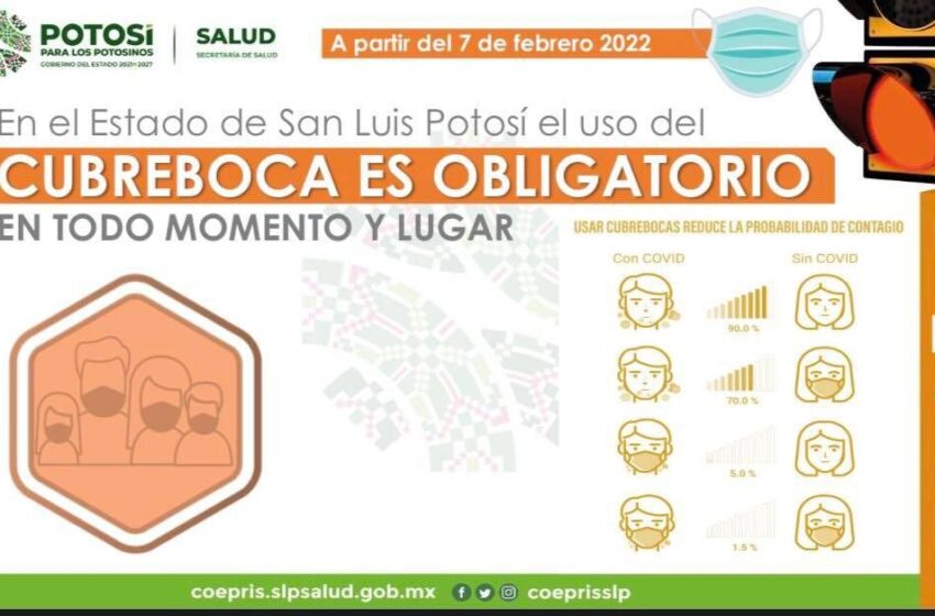  Hasta el 20 de febrero SLP en semáforo naranja