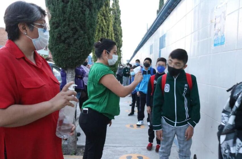  Proteger a la niñez, prioridad en clases híbridas