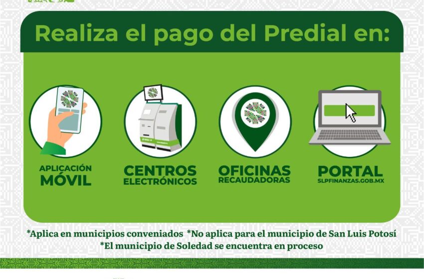  Pago de predial a través de la Secretaría de Finanzas