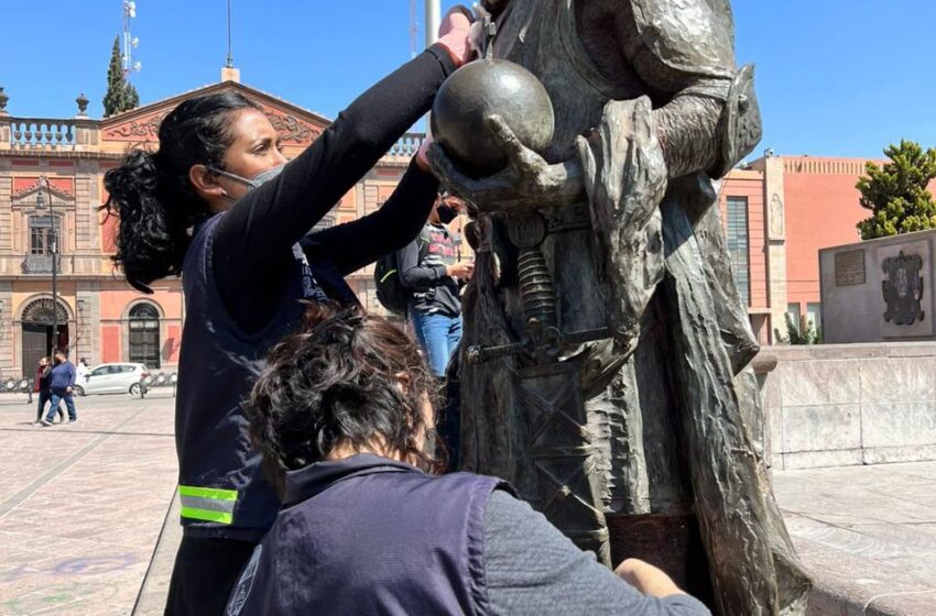  Unidad de Gestión del Centro Histórico restaura monumentos