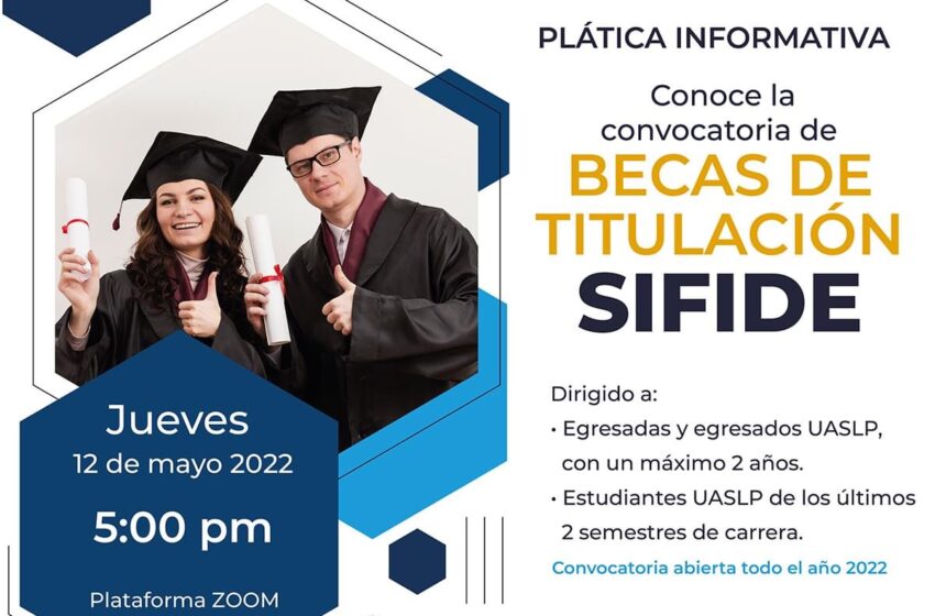  Becas de titulación SIFIDE