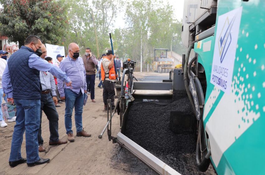  En mayo iniciarán las primeras grandes obras del programa “Vialidades PotoSÍnas”