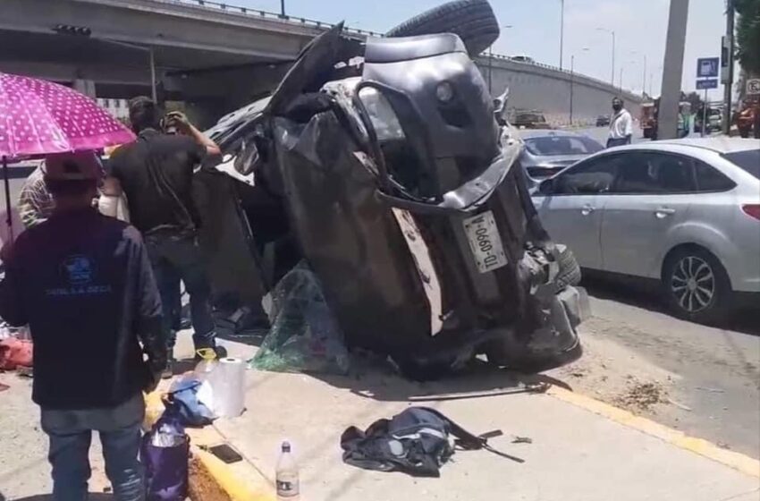  Se registra accidente en Carretera San Luis-Querétaro