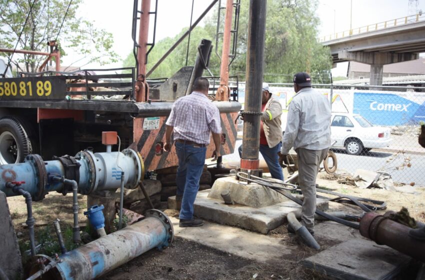  Entrega de agua por tandeo y pipas debido a fallas en pozo Avenida México