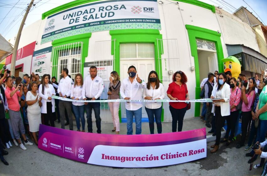  Inauguran primera clínica rosa en Matehuala