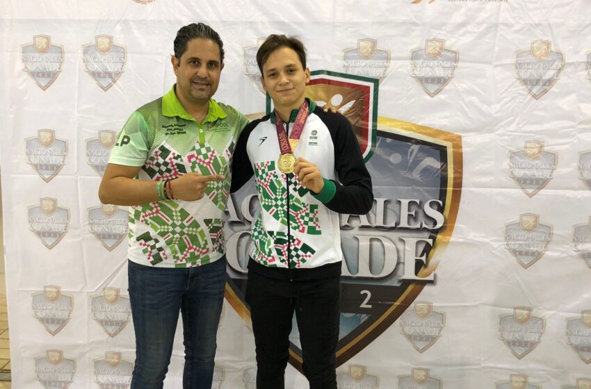  Nadador potosino consigue 2da. Medalla de Oro