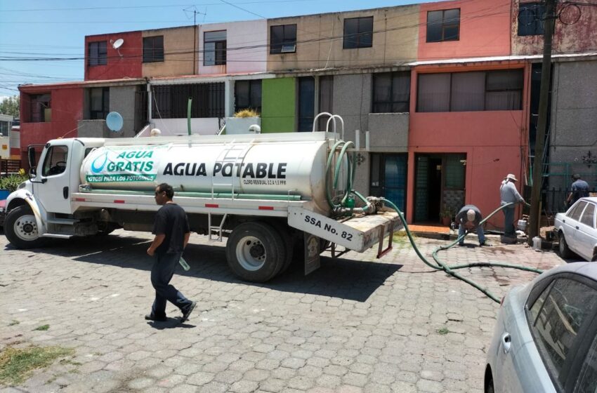  Intensifica CEA reparto de agua en la zona metropolitana