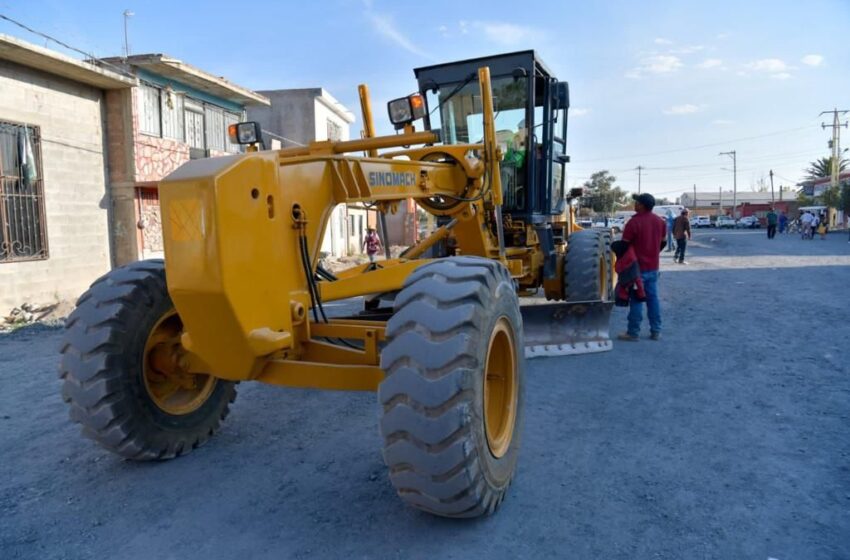  Progresa pavimentación de calle en municipio de venado