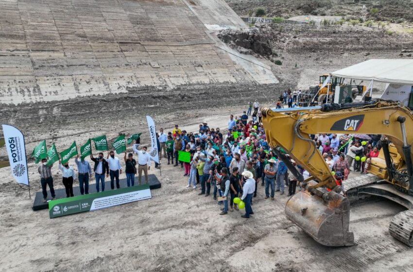  Arranca rehabilitación de la  presa “El Peaje”