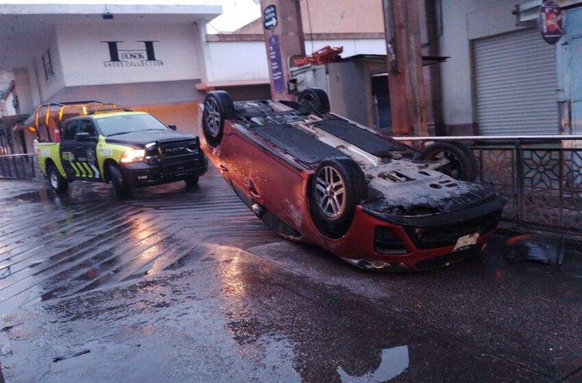  Vialidades en SLP tras lluvias