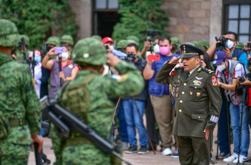  Toma  protesta del nuevo Comandante de la Doceava Zona Militar