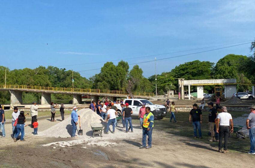  Rehabilitan parque Luis Donaldo Colosio