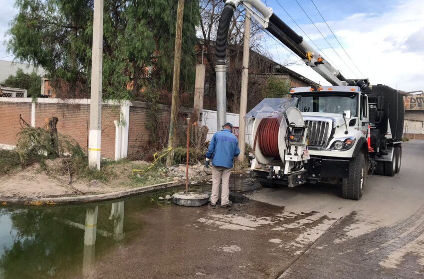  Atienden drenajes de alto riesgo