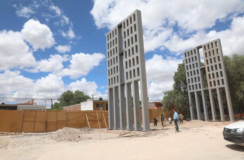  Avanzan obras en Tangamanga II