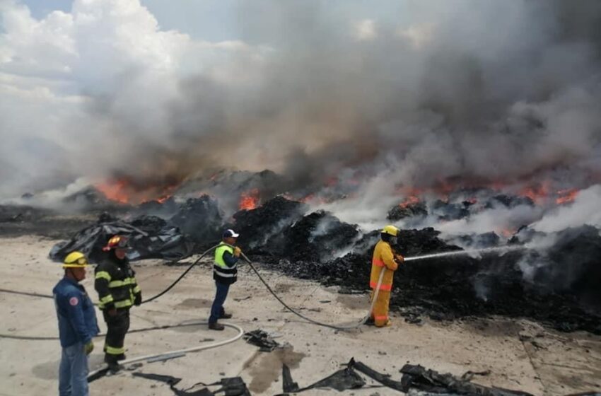  PC apoyó en control de incendio