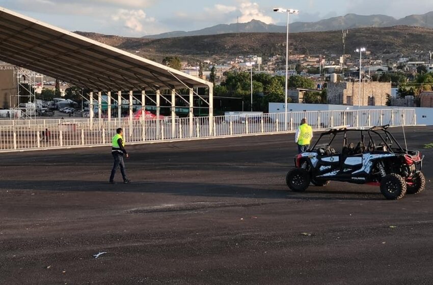  Tras lluvias, PC supervisa instalaciones de FENAPO