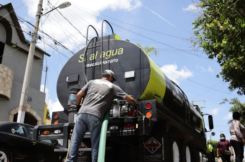  Refuerza interapas suministro de agua por fallas en “El Realito”