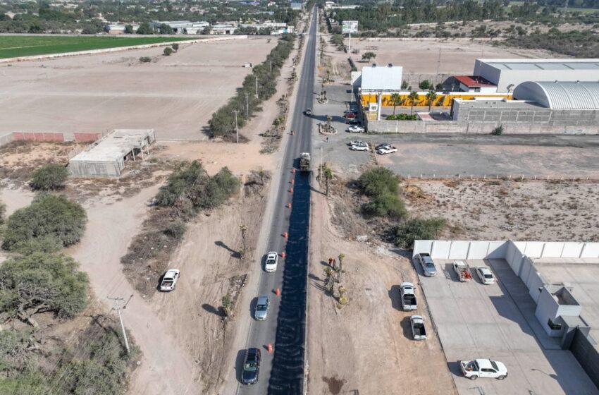  En tiempo ampliación del camino al aeropuerto