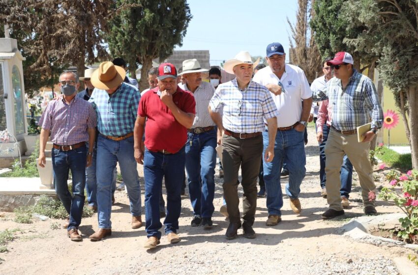  Obras viales y sanitarias en Santa Rita y Jassos