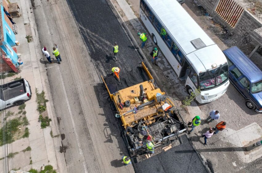  Arranca pavimentación en Villas de San Francisco