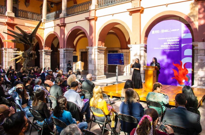  Presenta UASLP diagnóstico de violencia en espacios universitarios