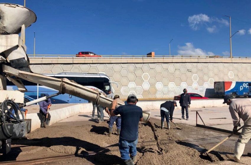  Avanza proyecto de remodelación del acceso al municipio de Soledad de Graciano Sánchez