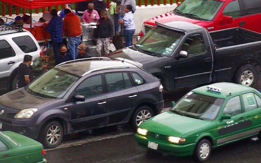  Accidente en glorieta González Bocanegra, entre Manuel Nava y Niño Artillero