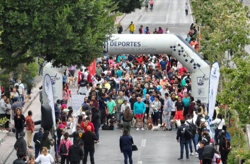  Realizan primera “Carrera Perrona” de La Capital del Sí,