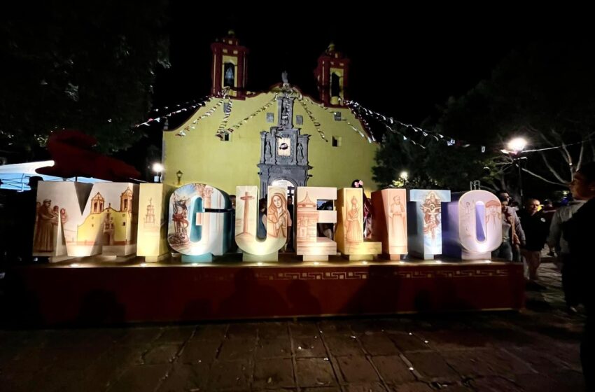  Develan letras monumentales en el Barrio de San Miguelito