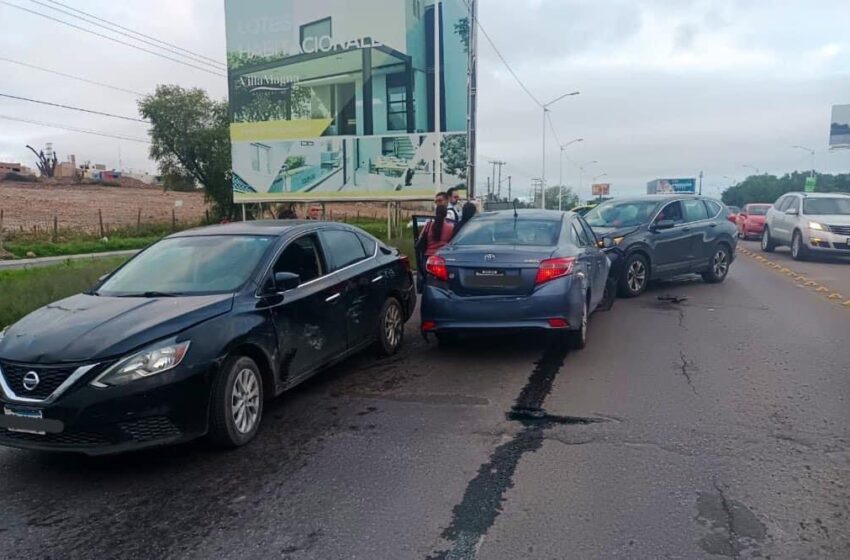  Se registra accidente en Rocha Cordero