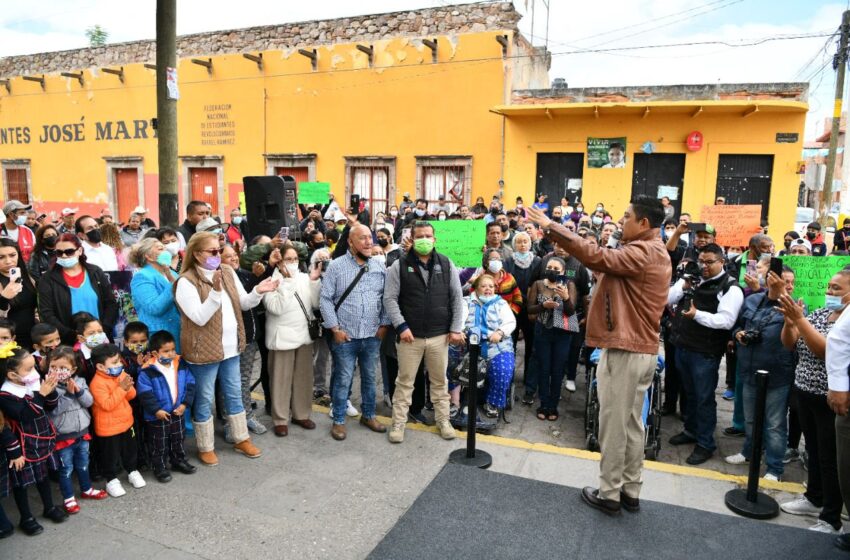  Propone Gobernador reconstrucción del Mercado República