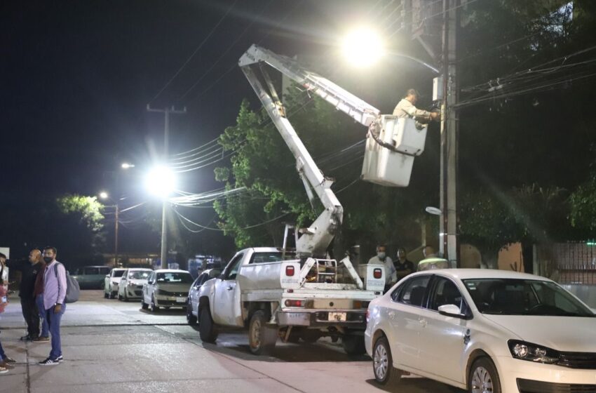  Con “Alumbrado Táctico”, el Gobierno de la Capital mejora la seguridad