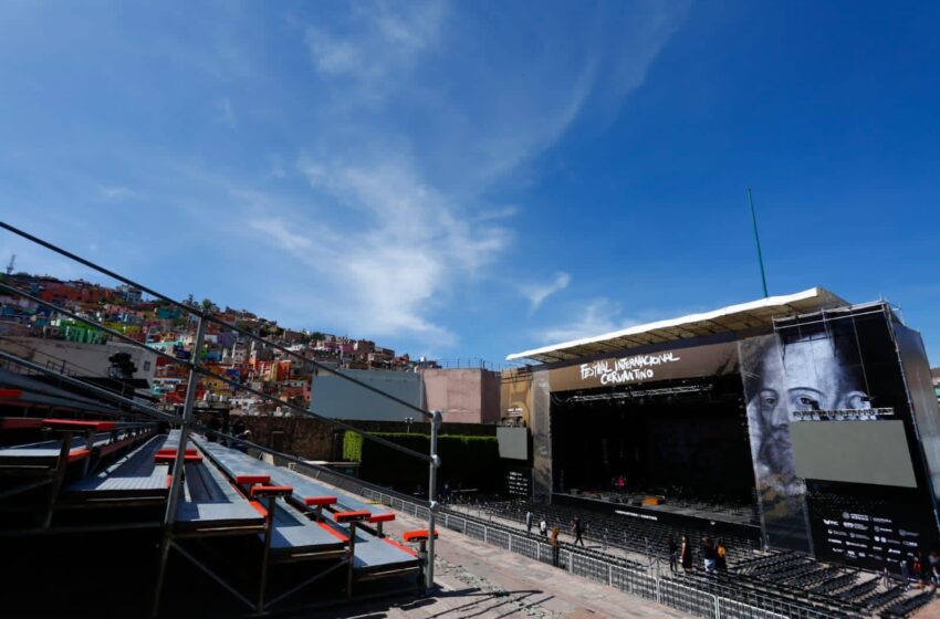  Todo listo para el Festival Cervantino