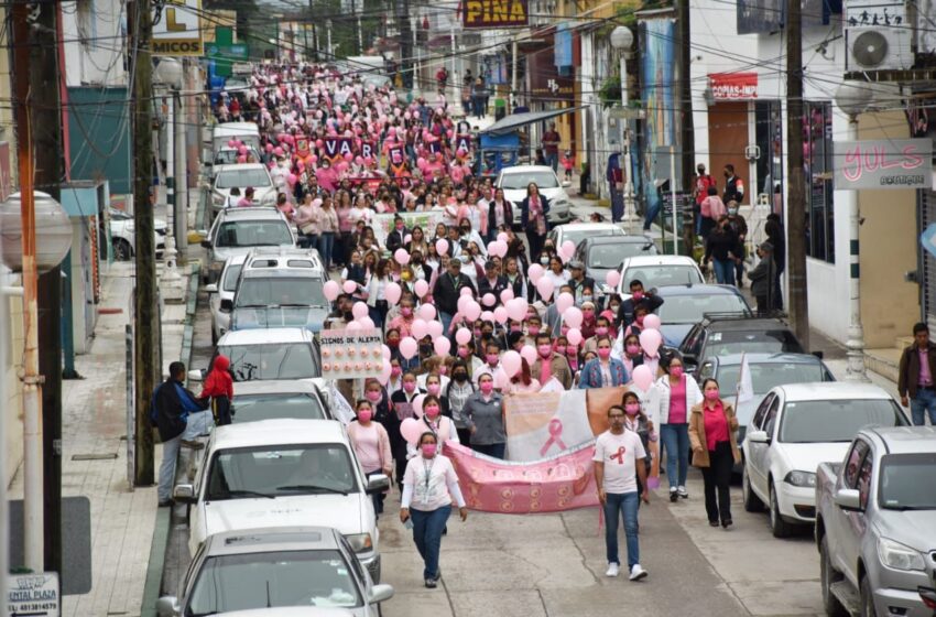  Cd. Valles se suma a la lucha contra el Cáncer de Mama