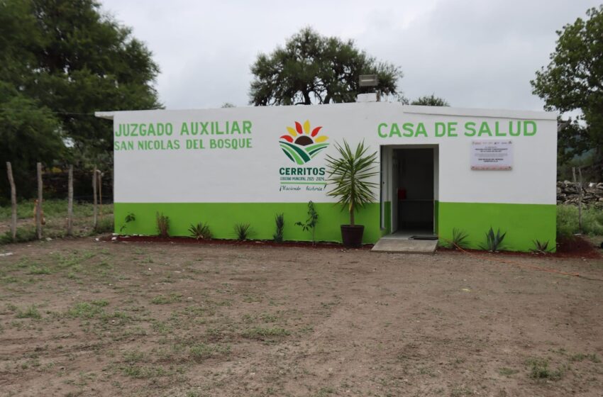  Inauguran Casa de Salud en Cerritos