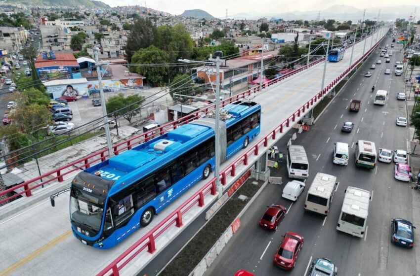  Trolebús elevado una alternativa de movilidad en la CDMX