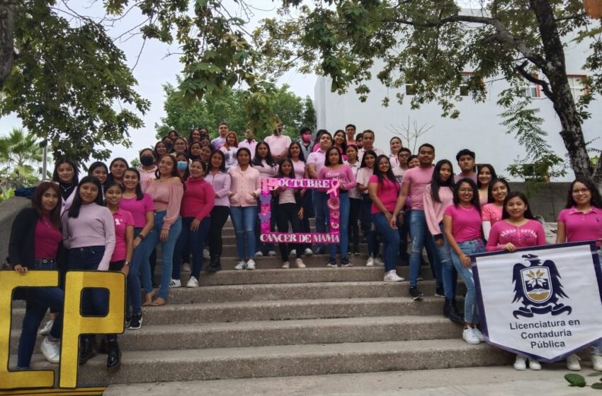  Campus de la UASLP se sumaron a conmemoración del Día Mundial de la Lucha contra el Cáncer de Mama