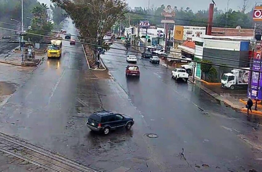  Se registran lluvias en zona metropolitana