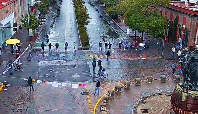  Segundo día de manifestaciones por caso de universitaria desaparecida