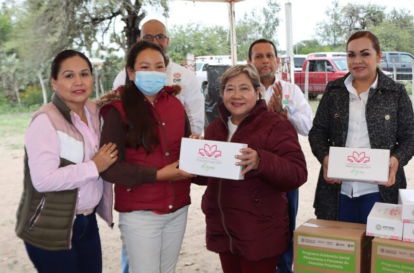  Arrancó en Cerritos programa Menstruación Digna